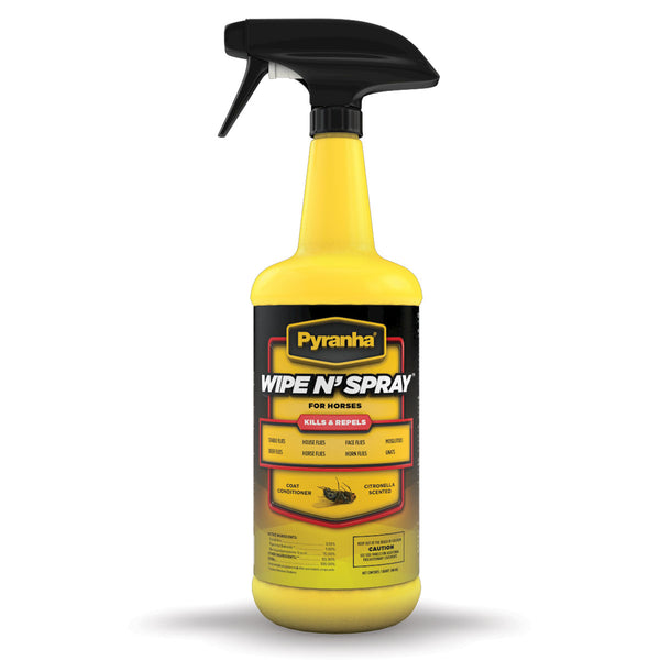 Pyranha Wipe N Spray 32 oz Oil Based